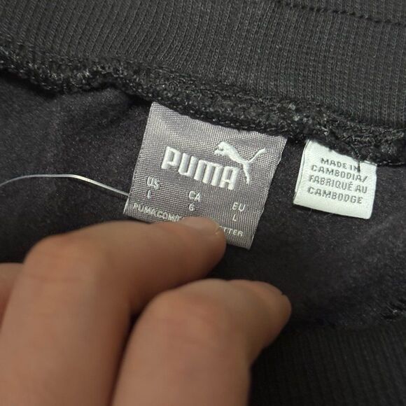 PUMA Women's Fleece Sweat Pants for Women's Straight Leg - Picture 4 of 5